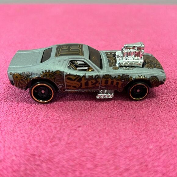 Vintage Rodger Dodger Steam Punk 1970 Charger Hot Wheels - Picture 3 of 6